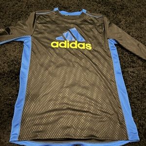Black and Blue Adidas Shirt